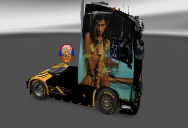 Volvo fh16 2012 Volvo fh16 2013 Ana Beatriz Barros Skin