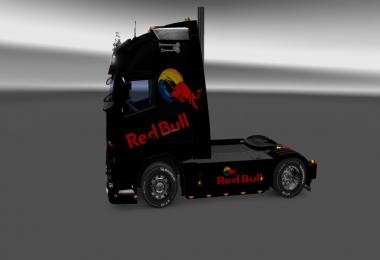 Volvo fh16 2012 Volvo fh16 2013 Red Bull Metallic Skins