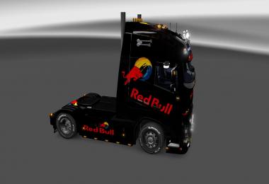 Volvo fh16 2012 Volvo fh16 2013 Red Bull Metallic Skins