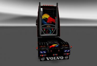 Volvo fh16 2012 Volvo fh16 2013 Red Bull Metallic Skins