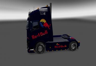 Volvo fh16 2012 Volvo fh16 2013 Red Bull Metallic Skins