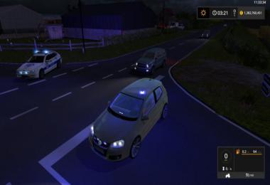 VW Golf 5 Unmarked Police update v2.0