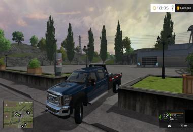 2011 ford F550 flatbed v1.0
