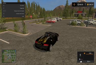 Audi R8 Spyder Starlight v1.0