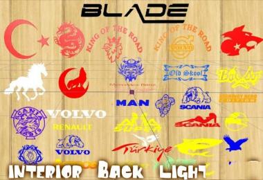 Back Lights for Interior v1.1 for SCS, RJL, Ohaha