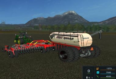 Bourgault IADS direct drilling machine with fertilization v1.0