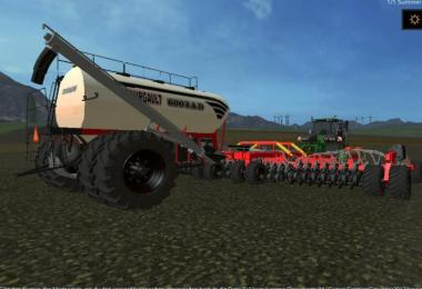 Bourgault IADS direct drilling machine with fertilization v1.0