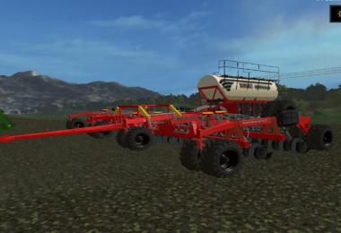 Bourgault IADS direct drilling machine with fertilization v1.0