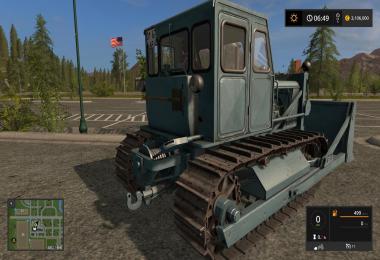 Bulldozer T-100 with a blade v1.0
