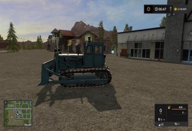 Bulldozer T-100 with a blade v1.0