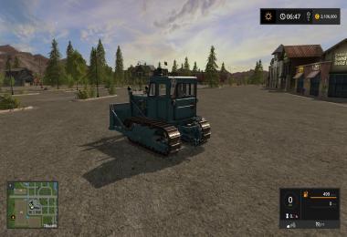 Bulldozer T-100 with a blade v1.0