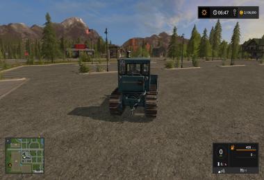 Bulldozer T-100 with a blade v1.0