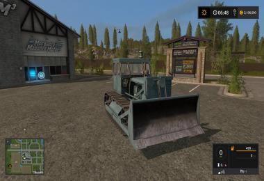 Bulldozer T-100 with a blade v1.0