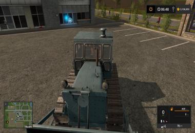 Bulldozer T-100 with a blade v1.0