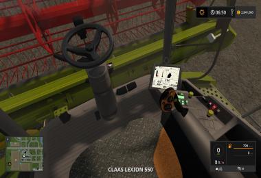 Claas Lexion 550 Pack v1.0