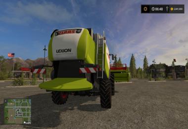 Claas Lexion 550 Pack v1.0