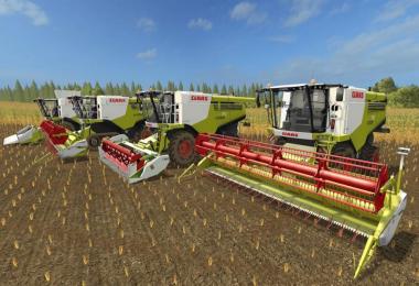 Claas Lexion 700 STAGE IV Pack v1.0