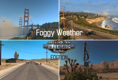 Foggy Weather v1.7.2.1 - ATS EDITION