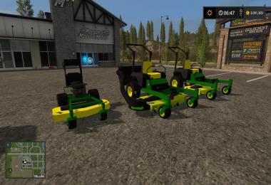 FS17 John Deere Mower Pack [FIXED] v1.3