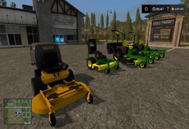 FS17 John Deere Mower Pack [FIXED] v1.3