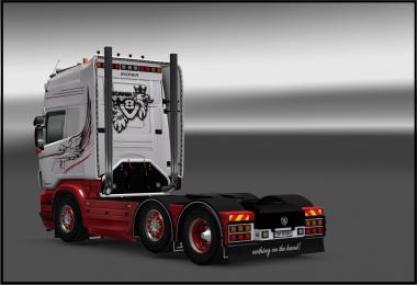 Griffin White Skin for RJL’s Scania R / S v2.2