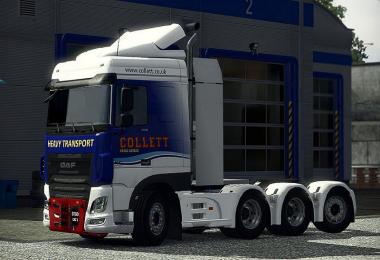 Heavy Haulage chassis addon for DAF E6 [ohaha] - v1.7
