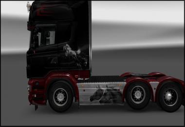 Horses Skin for RJL’s Scania R / S v2.2 1.27.x