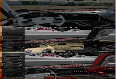 Interiors Pack for Scania RS RJL v2.2 1.27.x