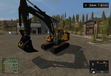 KST VOLVO EC300 WITH WORKING THUMB UPDATED CONTROLS v3.2
