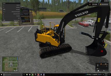 KST VOLVO EC300 WITH WORKING THUMB UPDATED CONTROLS v3.2