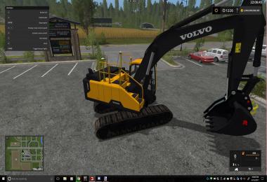 KST VOLVO EC300 WITH WORKING THUMB UPDATED CONTROLS v3.2