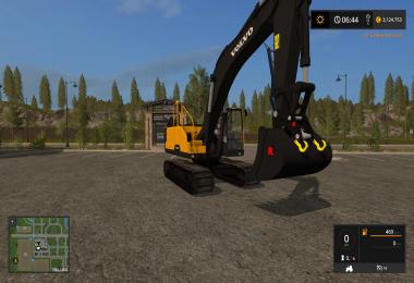 KST VOLVO EC300 WITH WORKING THUMB UPDATED CONTROLS v3.2