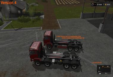 MAN TGS 6x6 and 8x8 with HVAC v4.0