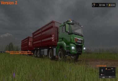 MAN TGS 8x8 with HVAC FS17 v3.0
