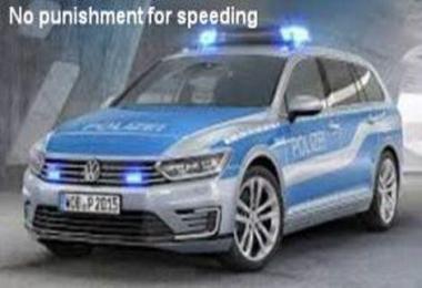 No punishement from Police Cars for speeding v1.0