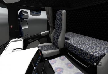 Scania R Black&White Interior