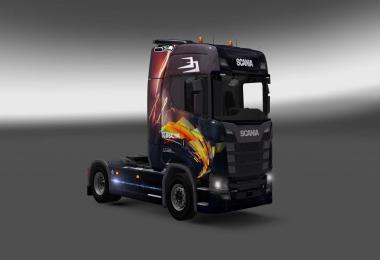 Scania S730 Globalink skin 1.27
