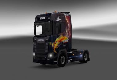 Scania S730 Globalink skin 1.27