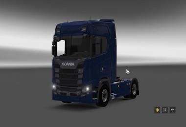 Scania S730 with interior v1.0