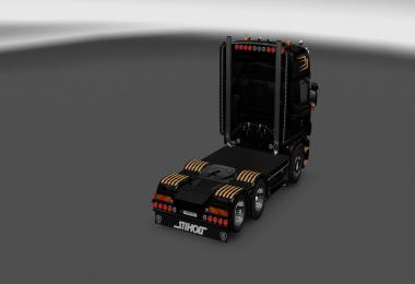 Simple black / gold skin for RJL’s 4series Scania 1.27.x