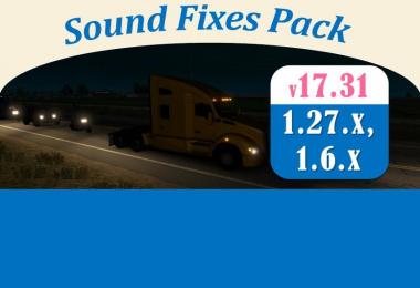 Sound Fixes Pack v17.31 for ATS 