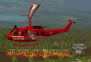 TFSG Bell UH1D SAPEURS POMPIERS TFSGROUP