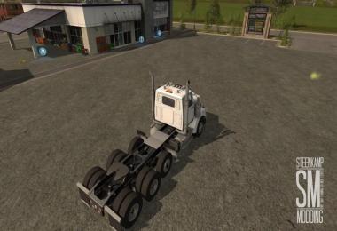 Western Star 4900 Steerable Tri Axle v1