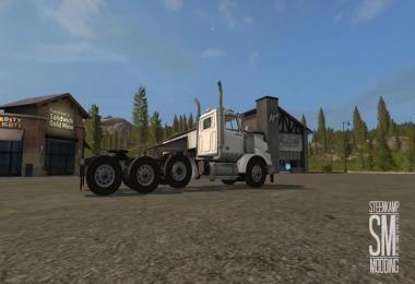 Western Star 4900 Steerable Tri Axle v1