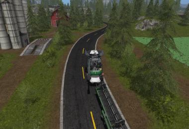 FS 17 GoldcrestValley Paved Roads v1.0