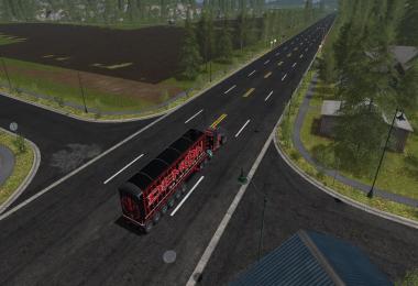 FS 17 GoldcrestValley Paved Roads v1.0