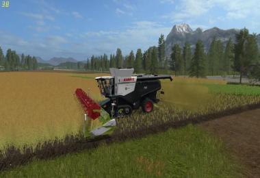 Claas Lexion 700 texture black v1.0