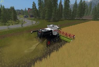 Claas Lexion 700 texture black v1.0