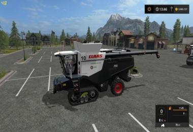 Claas Lexion 700 texture black v1.0