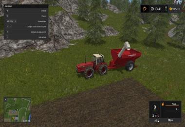 FS17 International Harvester 3588 and Grain Cart v1.0